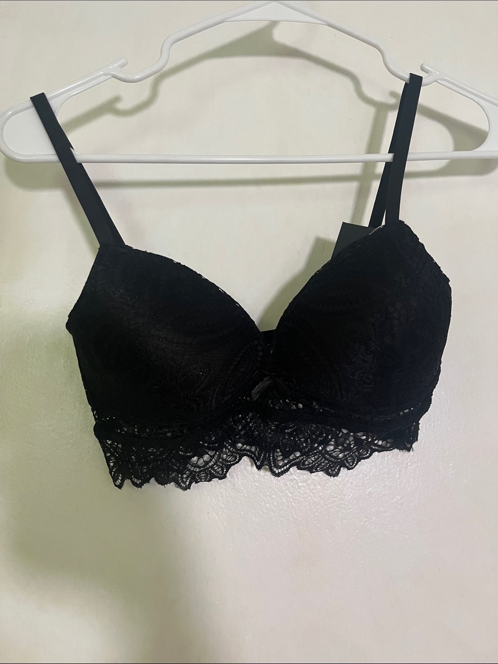 Lace Bralette - Black